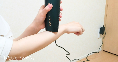 JOVS Dora光美容器の電源コードの長さ