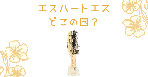 【どこの国】エス・ハート・エスのスカルプブラシの効果や口コミを徹底解説